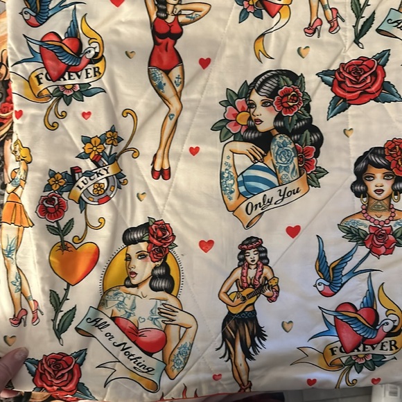 20x20 Handmade Day of the Dead inspired throw pillow covers! - Picture 6 of 7